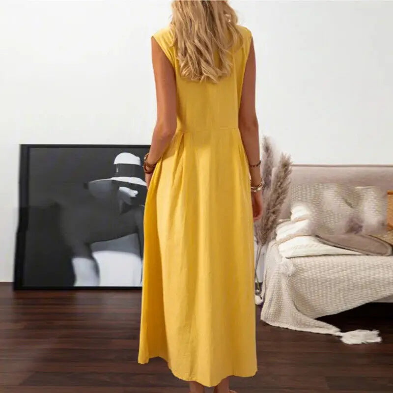 Vestido Longo Elegante Ágatha