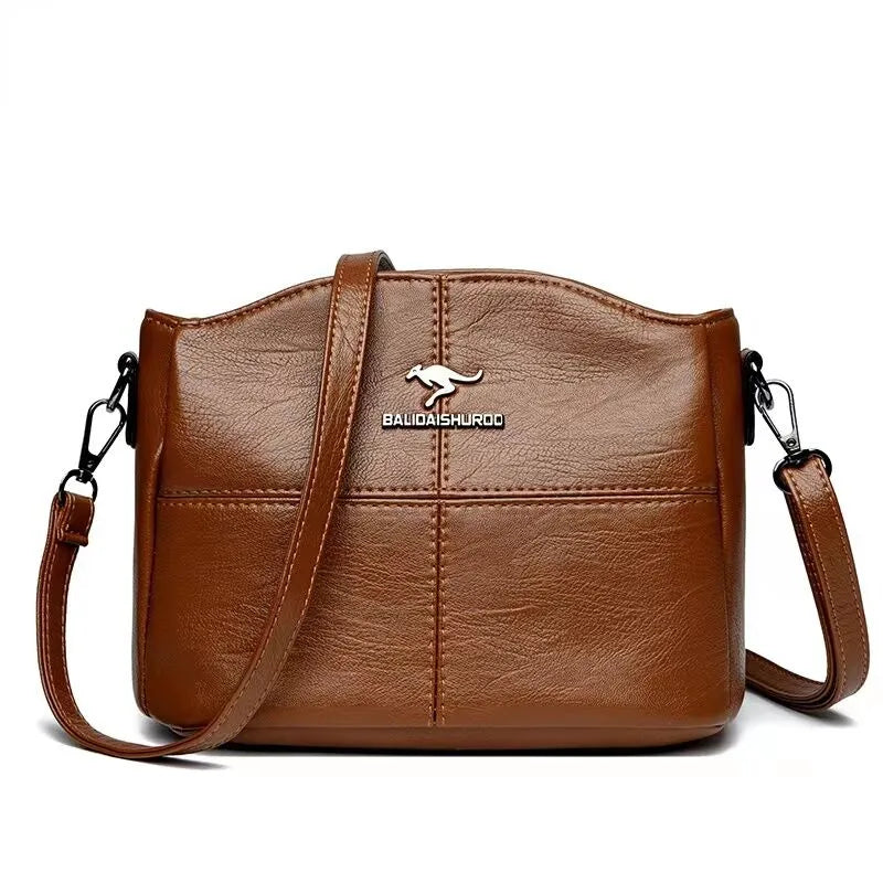 Bolsa Transversal Feminina Adeline Marrom
