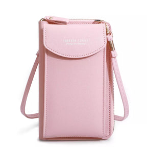 Bolsa Transversal Pequena rosa